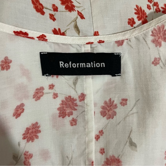 Reformation Ports Wrap Mini Dress - Picture 7 of 12